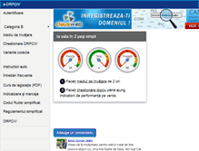 Tablet Screenshot of e-drpciv.ro